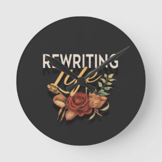 ライフの書き換え ラウンド壁時計