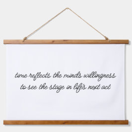 ライフの次の行動ウッドトップウォールタペストリー 吊り下げ型タペストリー