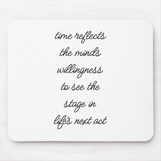 ライフの次の行動マウスパッド マウスパッド (正面)