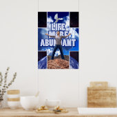 ライフの豊富さ – 28 x 20 ポスター (キッチン)