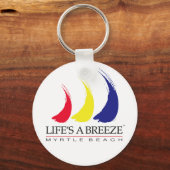 ライフの風™_絵を描-The-Wind_Myrtleビーチ キーホルダー (正面)
