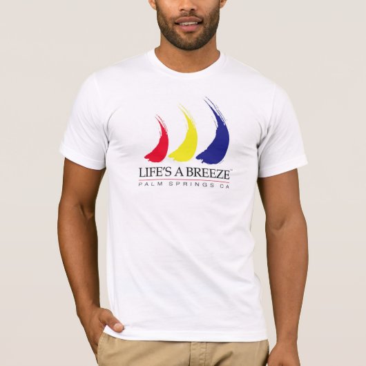 ライフの風®_絵を描-The-Wind_Palm春 Tシャツ (正面)