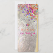 ライフのPixDezinesツリー(ユダヤ教の)バル・ミツバー/DIY 招待状 (正面)