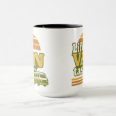 ライフのVANtasticレトロ70sファングラフィック マグカップ (中央)