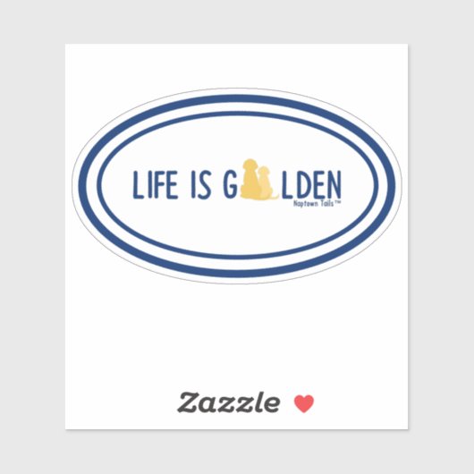 ライフはゴールデンビニールのステッカー シール (シート)