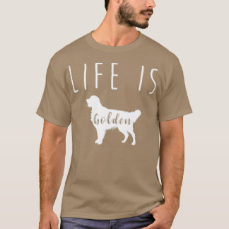 ライフはゴールデンリトリバー2 Tシャツ
