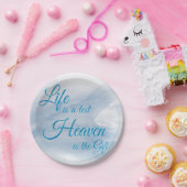 ライフはテストのヒーブギフト紙プレート ペーパープレート (パーティー)