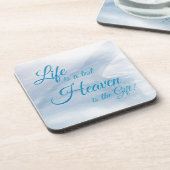 ライフはテスト天国はギフトコースターセット コースター (左側)