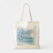 ライフはテスト天国はギフトトートバッグ トートバッグ (裏面)