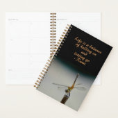 ライフはバランス引用文トンボ プランナー手帳 (ディスプレー)