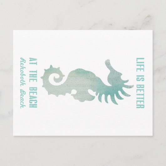 ライフはビーチレホブスビーチ ポストカード (正面)