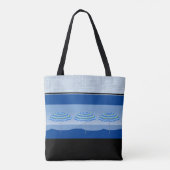 ライフはビーチ傘2スタイル トートバッグ (裏面)