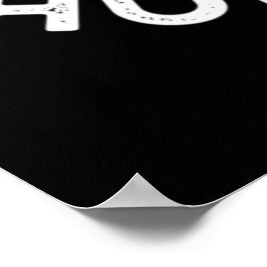 ライフは上腕骨おもしろいプリン濃いBG ポスター (角)