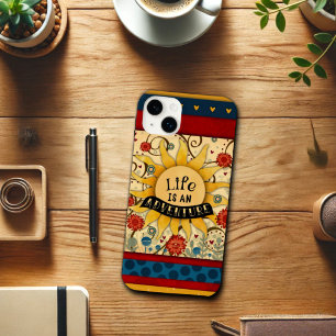 ライフは冒険引用文インスピリシティ Case-Mate iPhone 14 PLUSケース