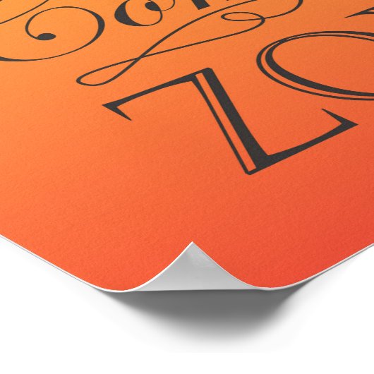 ライフは心地よいゾーン引用文の最後から開始 ポスター (角)