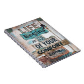 ライフは心地よい・ゾーン・ノートブックの最後から始まる ノートブック (右側)