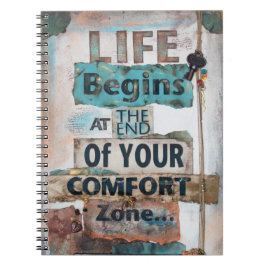 ライフは心地よい・ゾーン・ノートブックの最後から始まる ノートブック