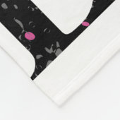 ライフは短買い唇の中のスパナース フリースブランケット (角)