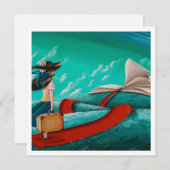 ライフは開いている本 – ミニプリント (正面/裏面)