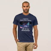 ライフは3つのリングや輪サーカス!Tシャツ Tシャツ (正面フル)