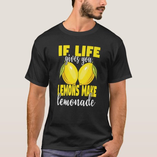ライフもし与えユーレモンLemonade Lemonade S Tシャツ (正面)