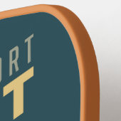 ライフやる気を起こさせるアドバイス名前をカスタムする ピックルボールラケット (左詳細)