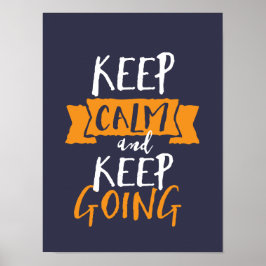 ライフやる気を起こさせる保CALM保 GOING ポスター