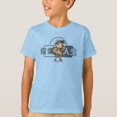 ライフを探索 | キッズ Tシャツ (正面)