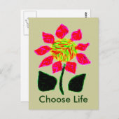 ライフを選択 ポストカード (正面/裏面)