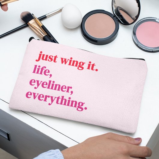 ライフアイライナーを翼だけで全てがポーチを作る アクセサリーポーチ