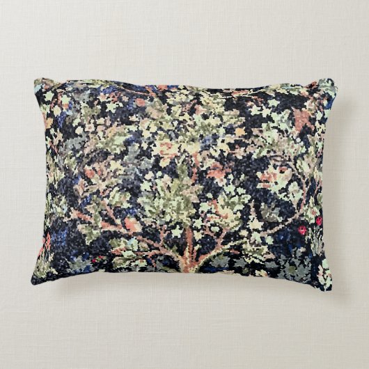 ライフアクセント枕のウィリアム・モリスの木 アクセントクッション (裏面)