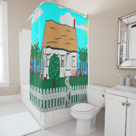 ライフアットザビーチ シャワーカーテン