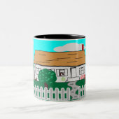 ライフアットザビーチ ツートーンマグカップ (中央)
