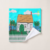 ライフアットザビーチ バスタオルセット (ウォッシュタオル)