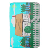 ライフアットザビーチ バスマット (正面縦)