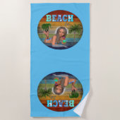 ライフアットザビーチ ビーチタオル (正面)