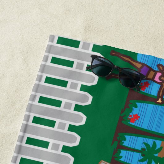 ライフアットザビーチ ビーチタオル (インサイチュ)