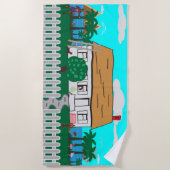 ライフアットザビーチ ビーチタオル (正面)