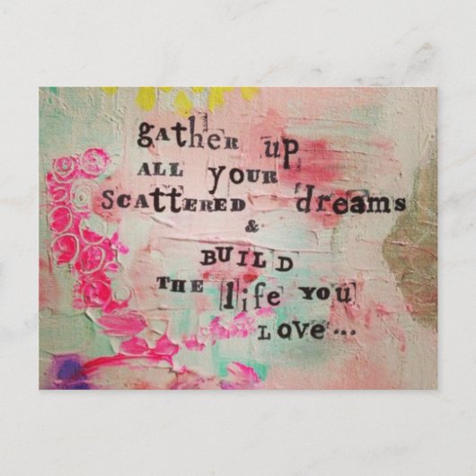 ライフアンドドリームはがき ポストカード (正面)