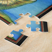 ライフアールデコバタフライガールパズル ジグソーパズル (側面)