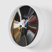 ライフインスパイアラブルDIYアイディア 壁時計 (傾斜)