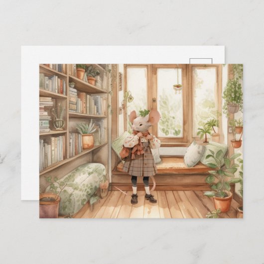 ライフインネズミタウン – マイハッピープレイスポストカード ポストカード (正面/裏面)