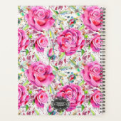 ライフインフル開花ピンクフローラプランナー プランナー手帳 (裏面)