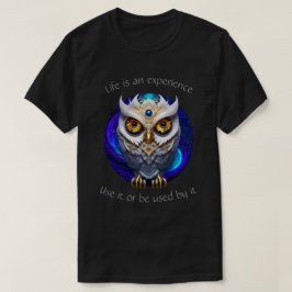 ライフエクスペリエンスフクロウ01 Tシャツ