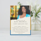 ライフエレガントカードお祝い サンキューカード (スタンド正面)