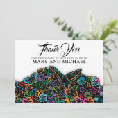 ライフエレガントデザインテンプレートの色 サンキューカード (スタンド正面)