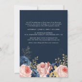 ライフエレガントフローラお祝い写真葬儀 招待状 (裏面)