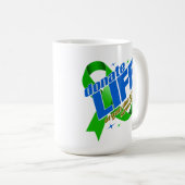 ライフオルガン寄付生活を救供給する コーヒーマグカップ (正面右)