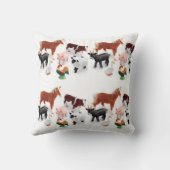 ライフオンザファーム装飾用クッション クッション (裏面)