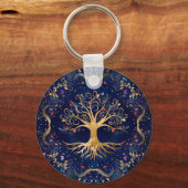 ライフカラフルの木 – Yggdrasil キーホルダー (正面)
